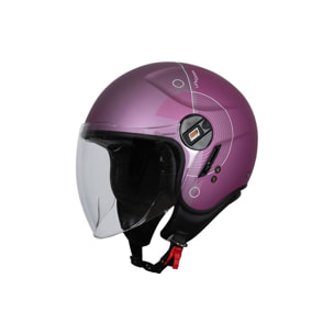 CASCO ORIGINE ALPHA UPNDOWN PURPLE MATT (ECE22.06)