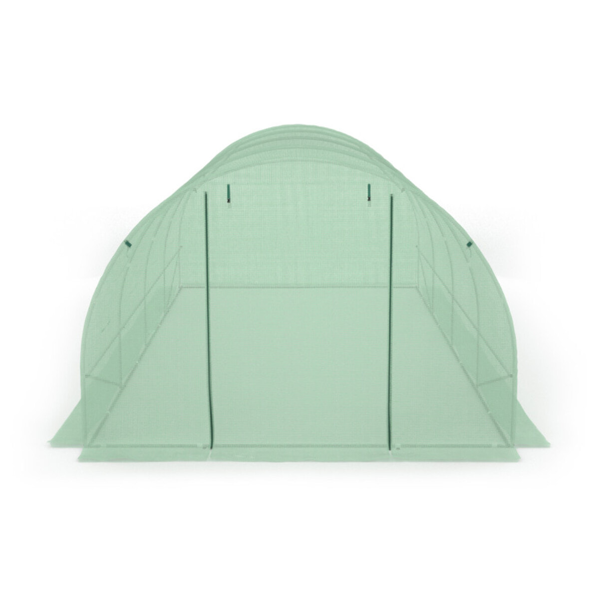 Serre 18m² verte - gamme maraichère