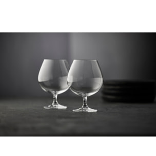 Set de 4 verres à cognac Juvel 69 cl