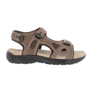 Armata di Mare Scarpe Uomo Sandali in Vera Pelle Comfort con Memory Foam AMU SS23F384 Brown