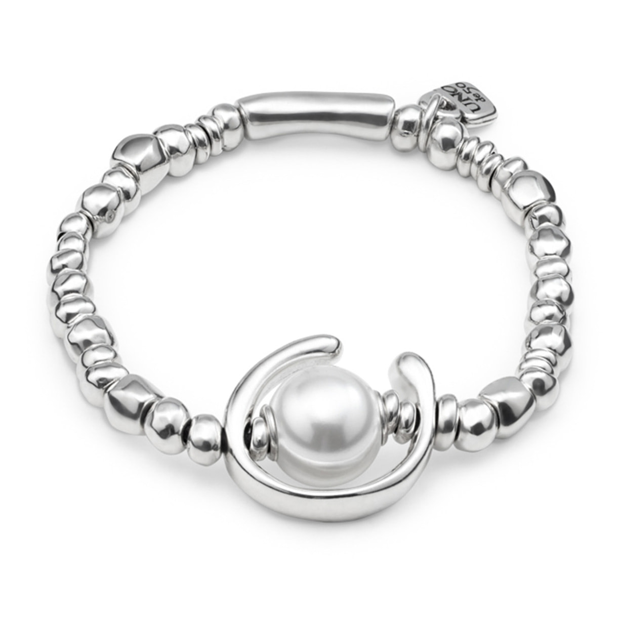 Pulsera ¡Una vuelta mas, oh oh oh! BLANCO L