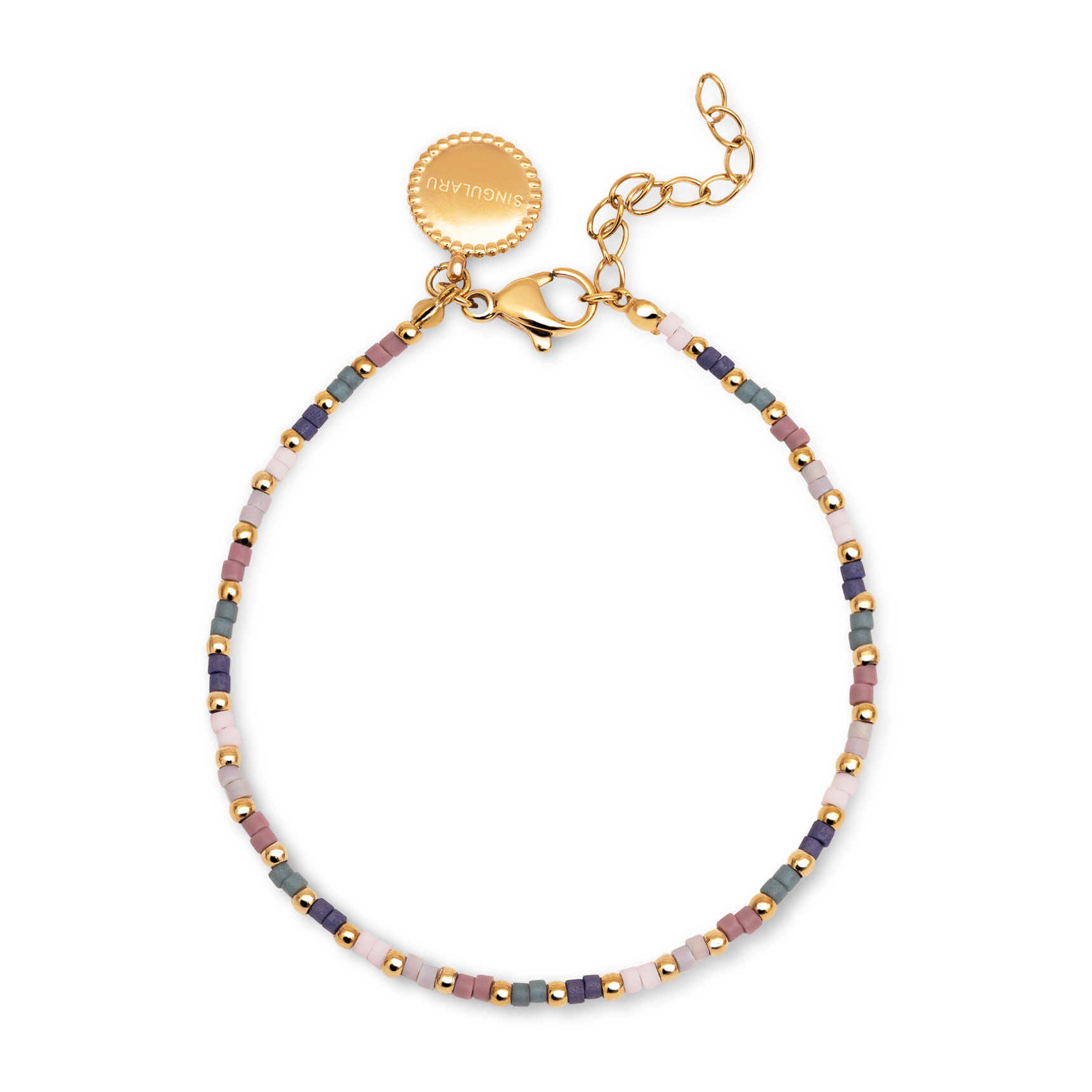 Pulsera Polar Colors Acero Baño Oro
