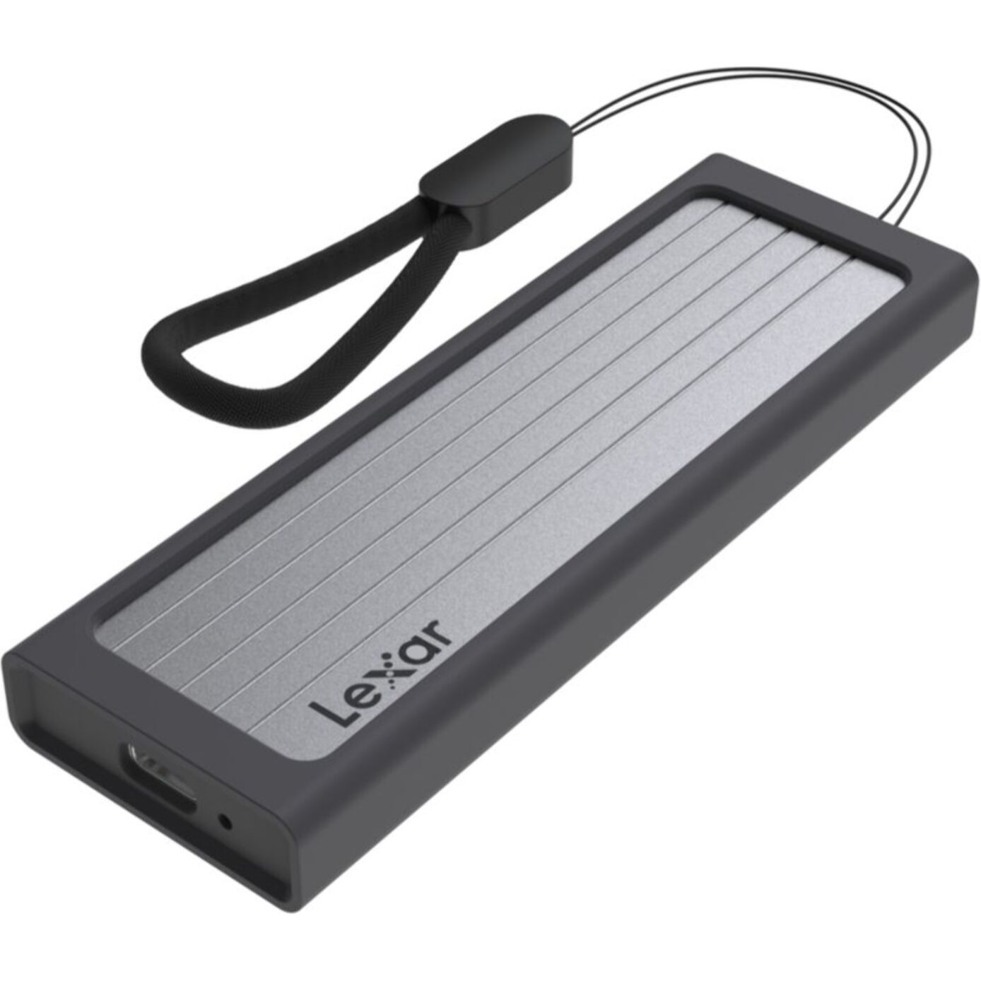 Disque dur SSD externe LEXAR 2To Finition alu + Rugged Bumper