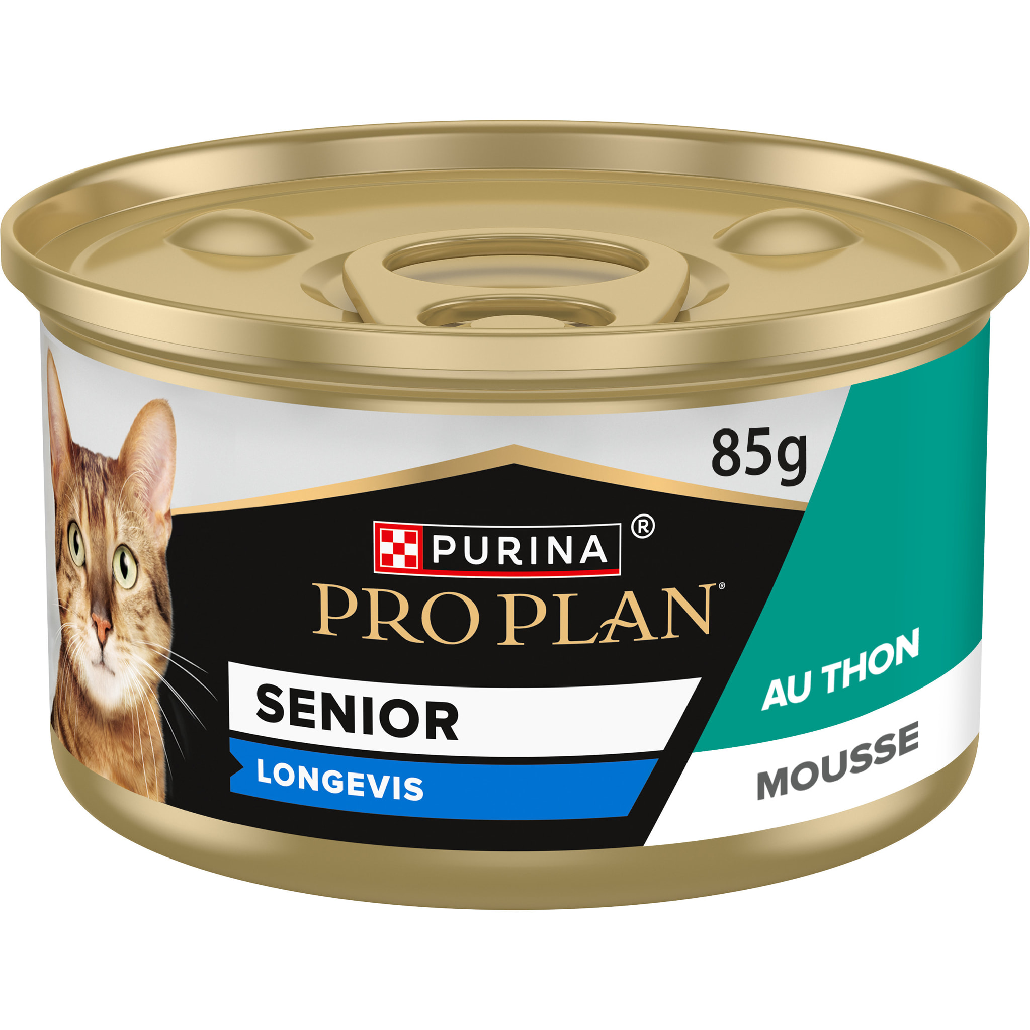 PRO PLAN SENIOR 7+ LONGEVIS Mousse Thon 85g - Lot de 24