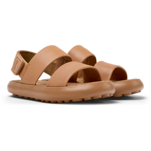 Sandalias - CAMPER Pelotas Flota Sandal - Beige - Cuero liso