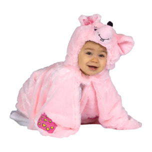 Costume Travestimento Topina Rosa Mantellino Bambina