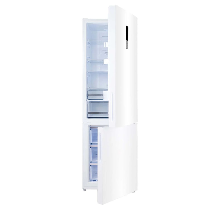 Frigorífico Combi EVVO F60, 257 l + 94 l, Inox, Total No Frost