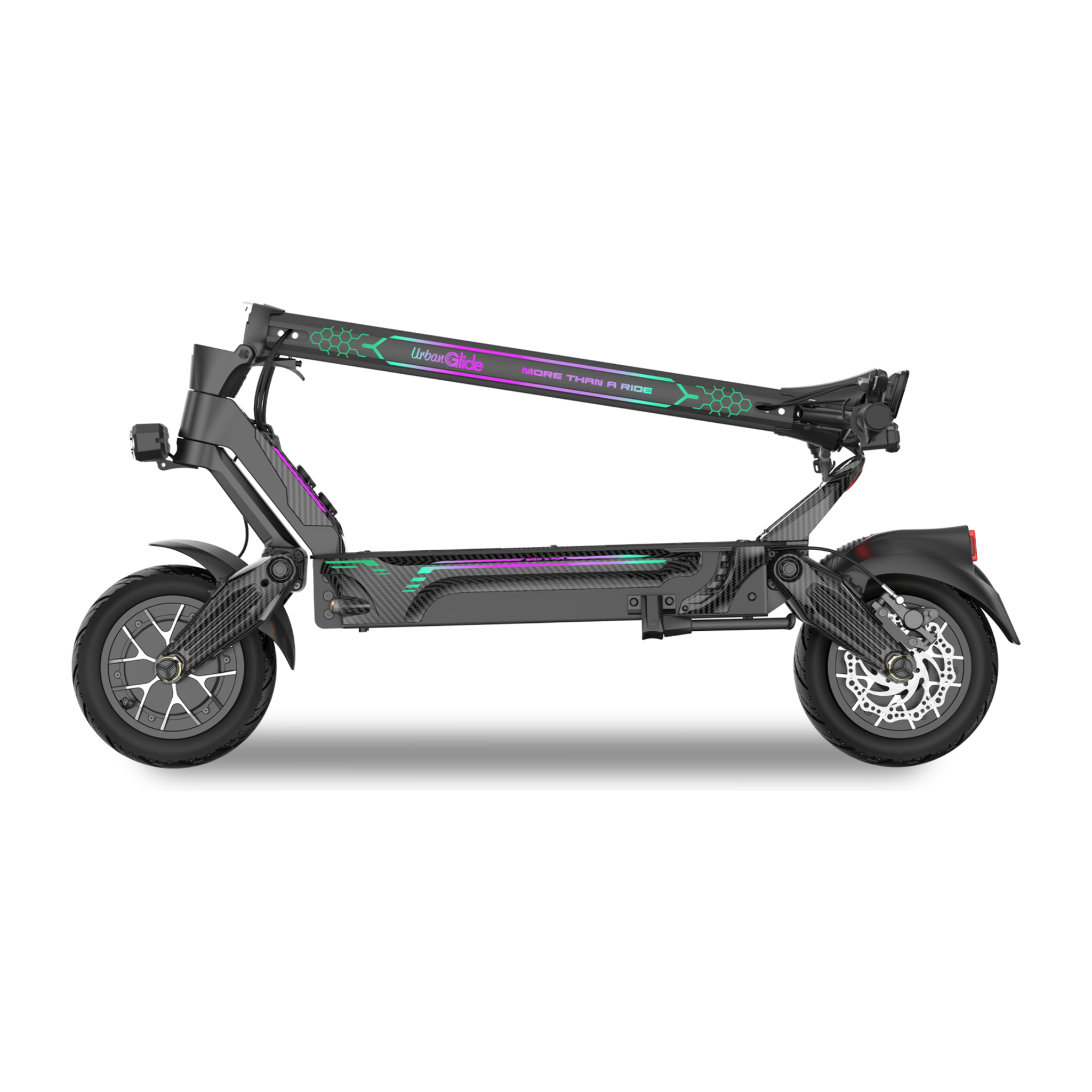 Trottinette Électrique Adulte UrbanGlide EON X AIR – Autonomie 100km – Batterie 52V/20Ah – Pneus 11" Tubeless – Poids 33,5kg