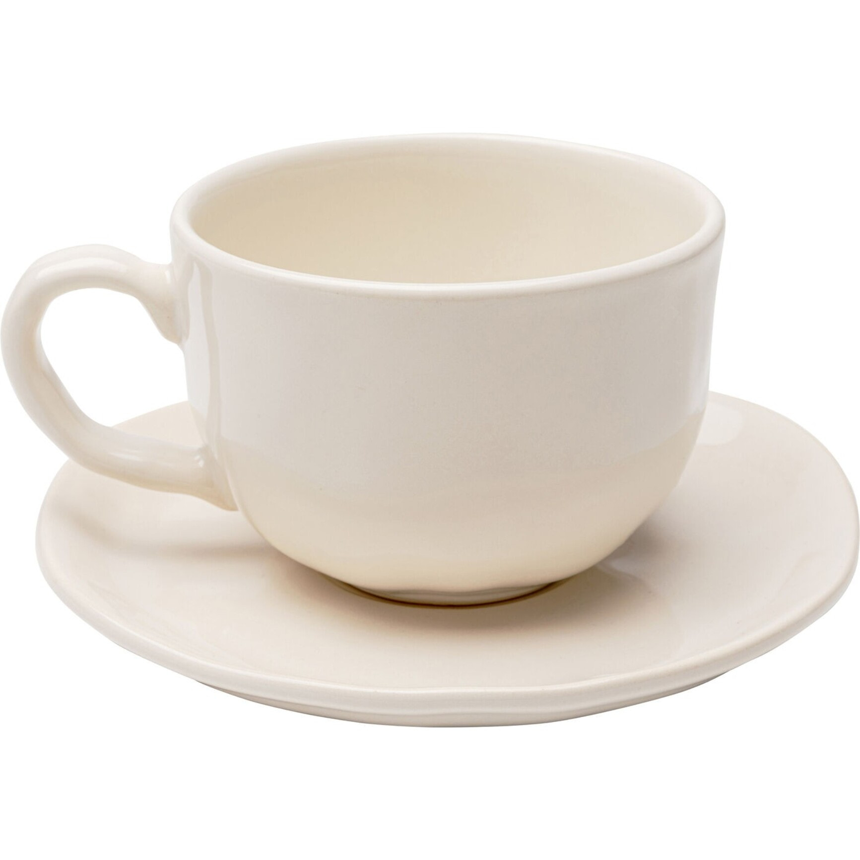 Tasses à café Organic crème set de 6 Kare Design