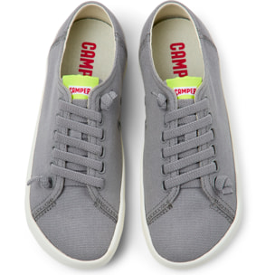Sneakers - CAMPER Peu Rambla Vulcanizado - Grigio - Tessuto naturale