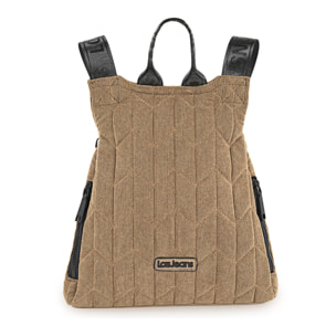 Bolso Mochila Mujer Lois Swanzy Taupe