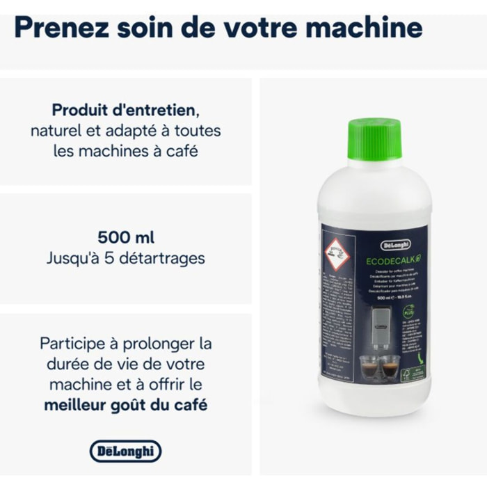 Détartrant DELONGHI Set DLSC500 Ecodecalck 500ml