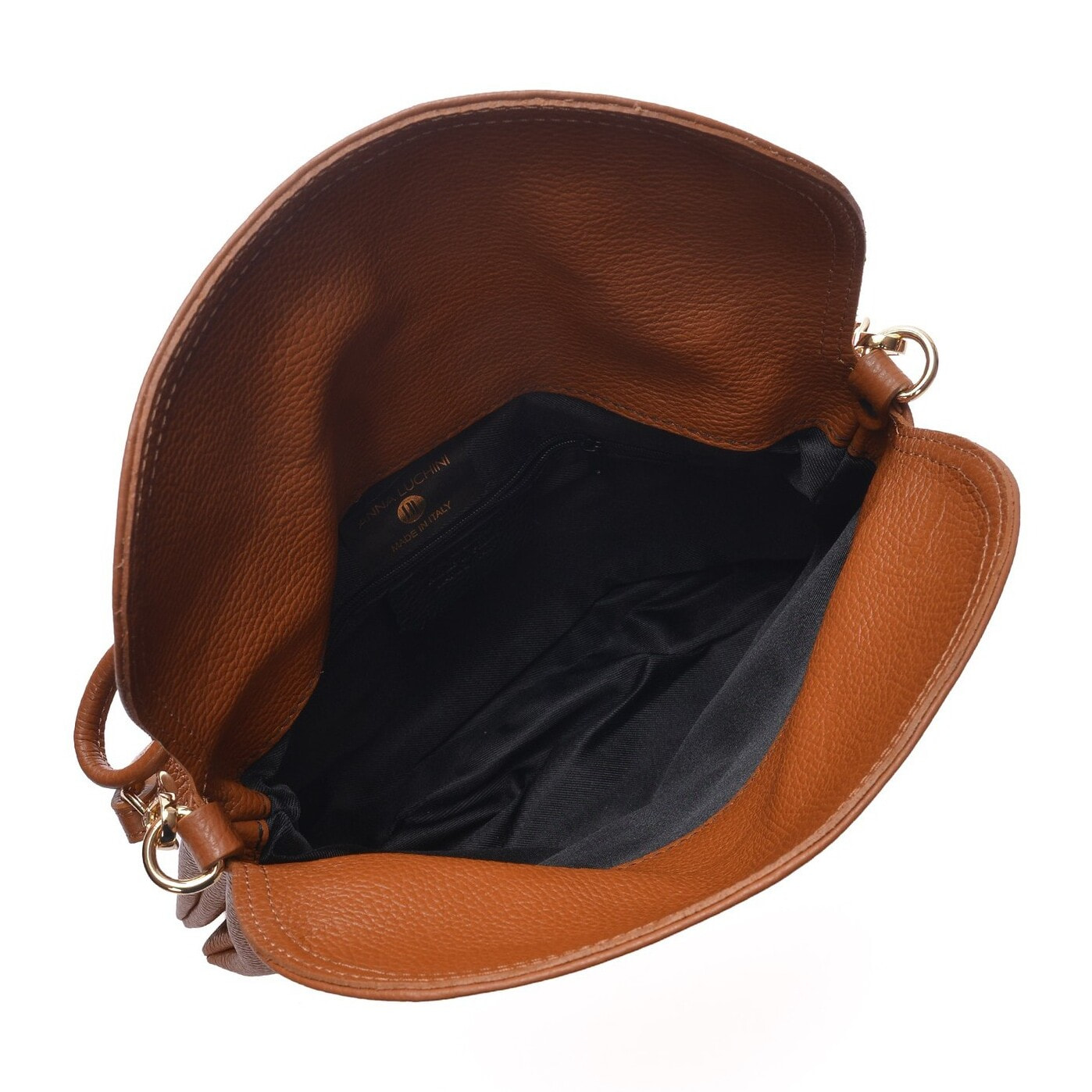 Borsa a mano Anna Luchini Cammello