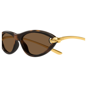 Gafas de Sol Bottega Veneta BV1390S-002 de Acetato Mujer 56 mm