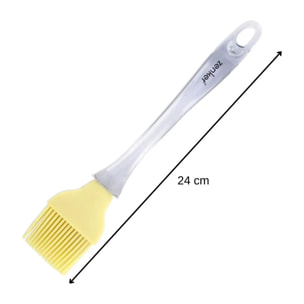 Ensemble de 2 Pinceaux de cuisine et de pâtisserie 24 cm en poils silicone Zenker Smart Pastry