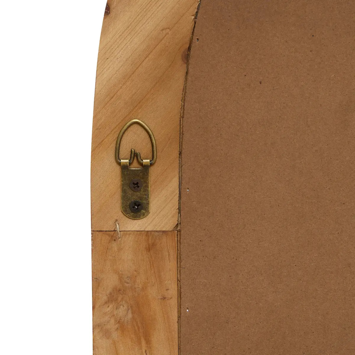 Miroir Lucas arche 71x106cm brun