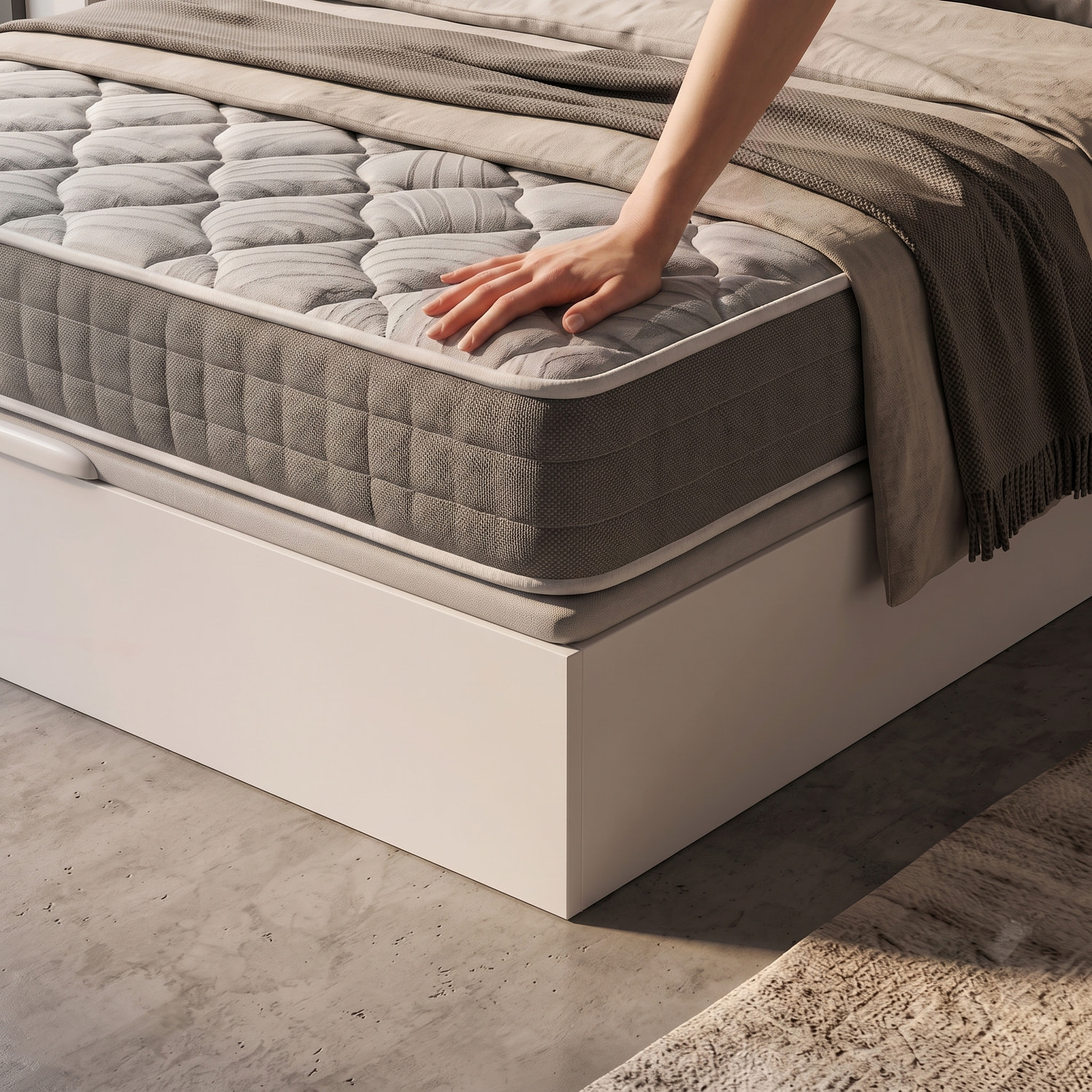 Colchón Visco y Espuma HR + Canapé Abatible | ENVIO, ENTREGA Y RETIRADA INCLUIDO | Ceramic Plus