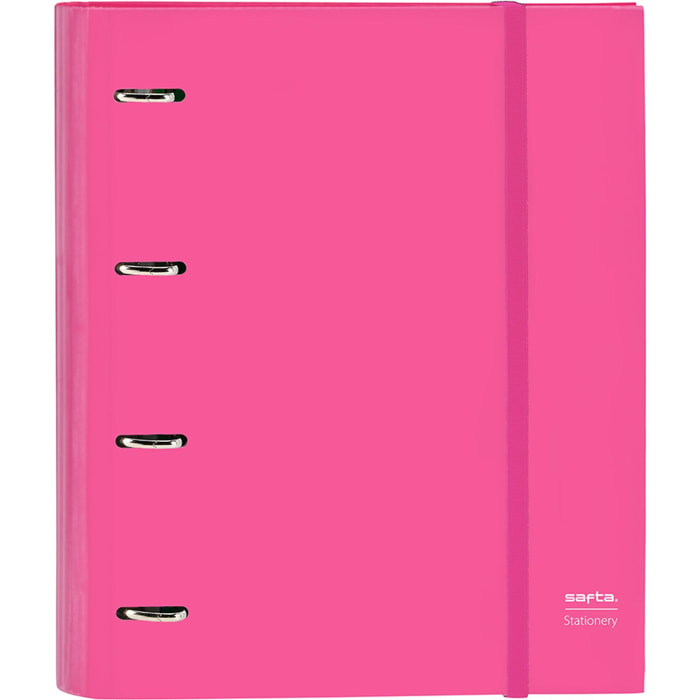 Carpeta 4 anillas 35mm c/recambio safta fresa