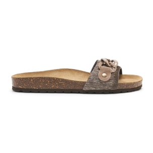 Sandalia BABUNKERS MARRON