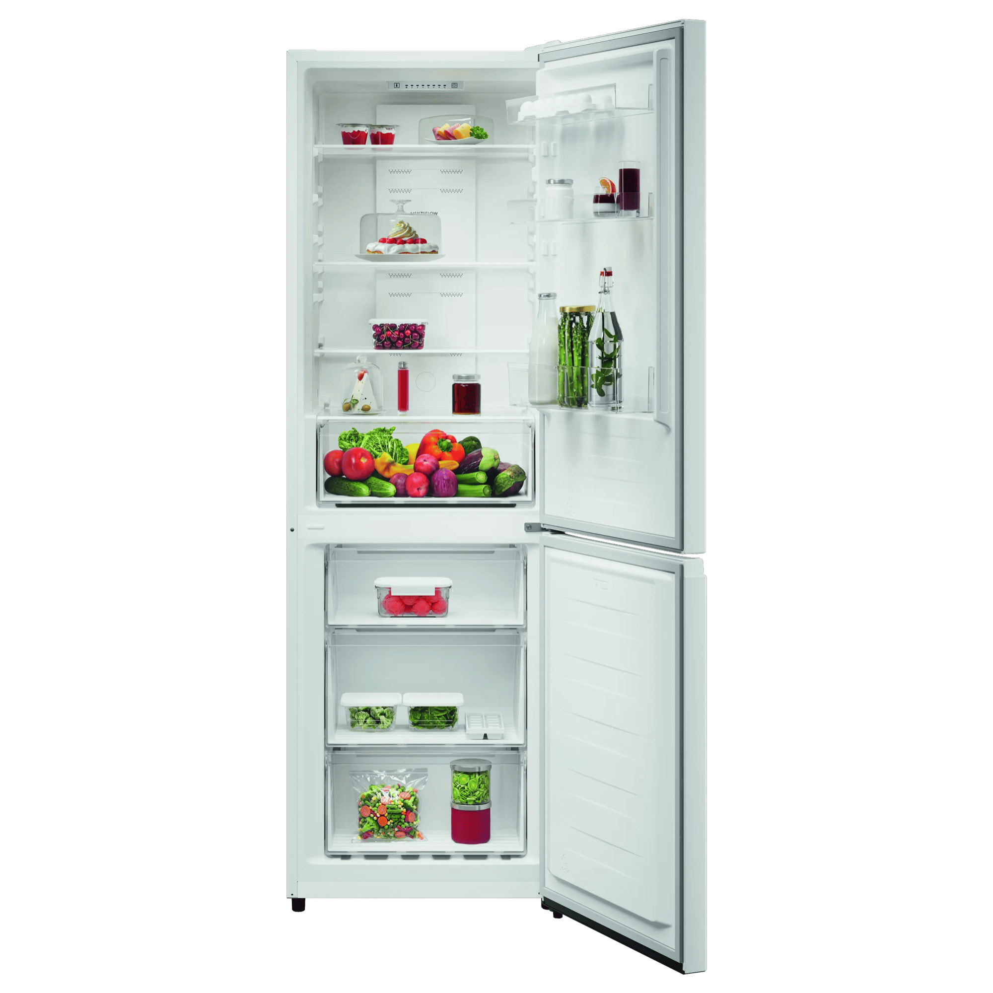 AEG Frigorífico combi de libre instalación Serie 6000 Blanco de 186 cm ORC6M301DW