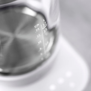 Bouilloire théière électrique en verre ENFINIGY Argent