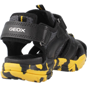Sandalias Niño de la marca GEOX  modelo J BOREALIS B NEGRO