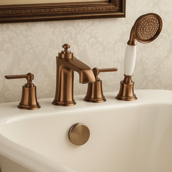 Mélangeur bain douche 4 trous PAINI Lady's Auburn