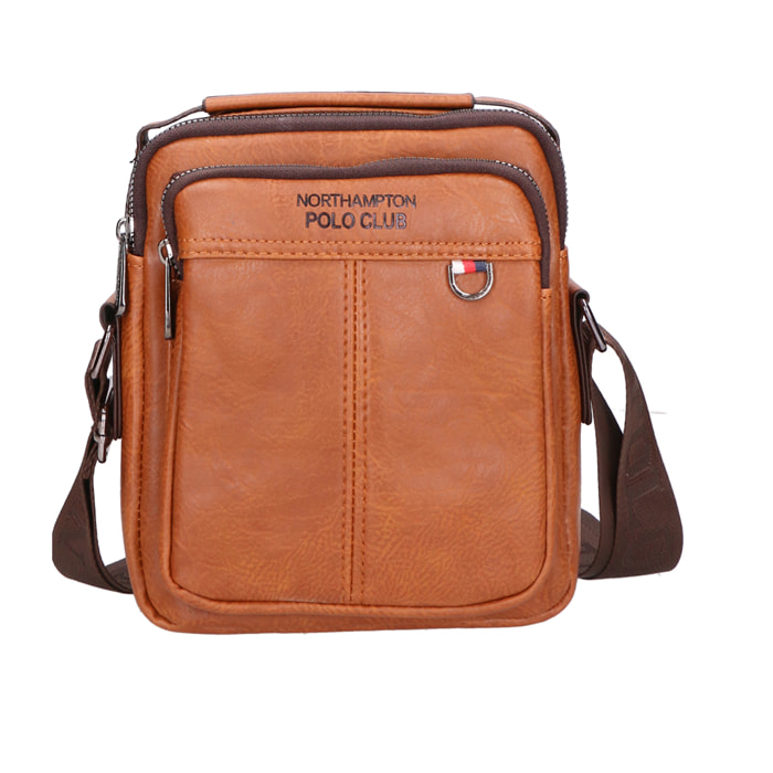 Borsa a tracolla  da uomo Pelle vegana Prodotto Vegano 18x20x5 cm