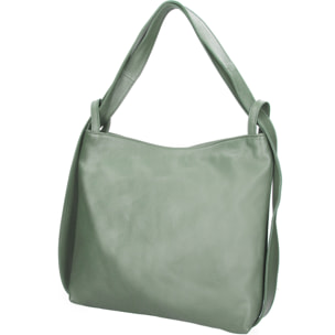 Borsa a mano da donna Made in Italy - Modello Seraphina Nova - 100% pelle - 37.0 x 37.0 x 9.0 cm