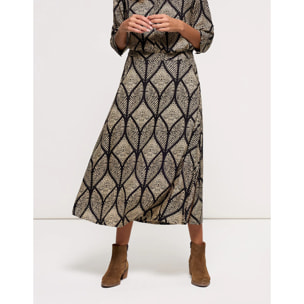 Falda Midi Negra - Sincual