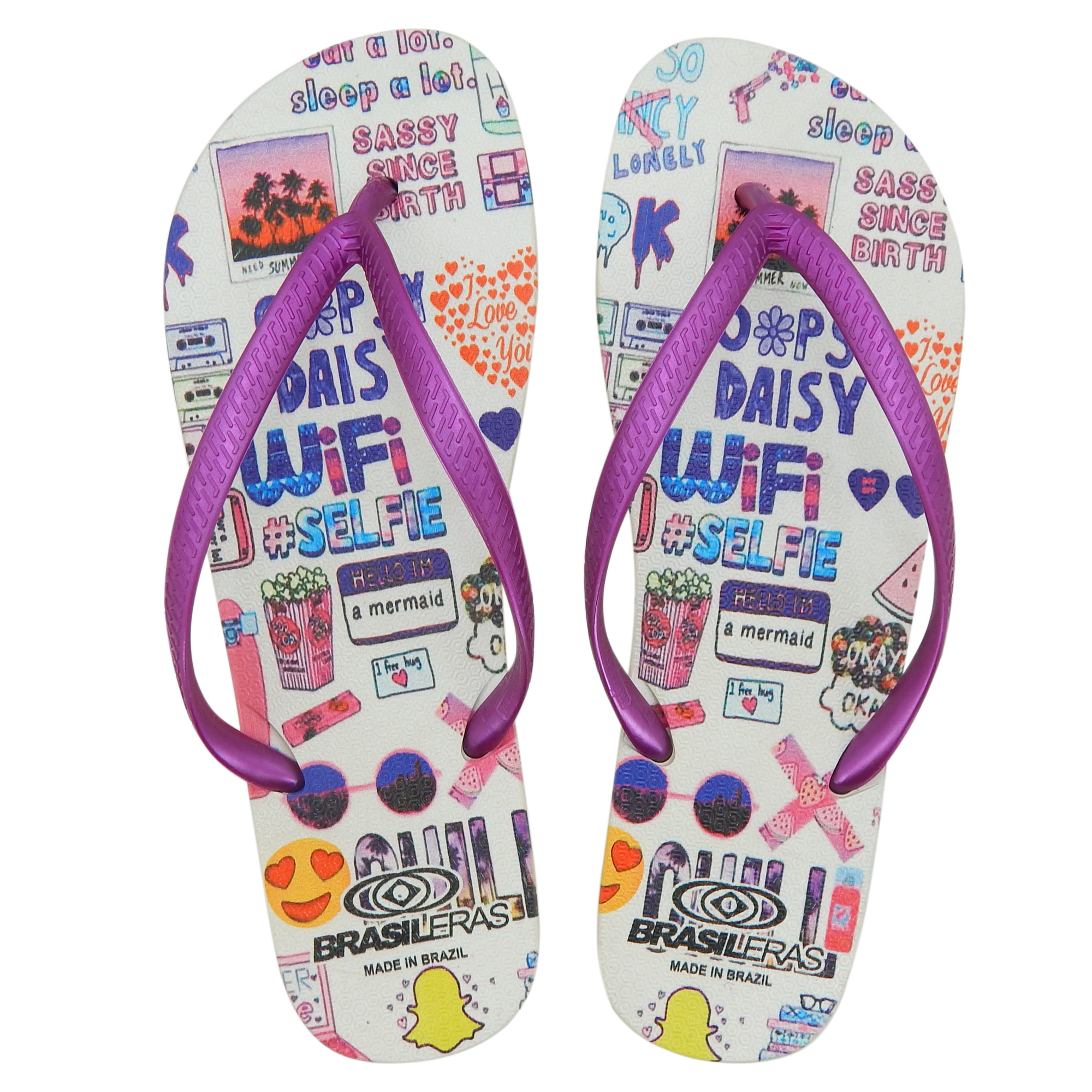 Chanclas de playa ,Printed Socialflop