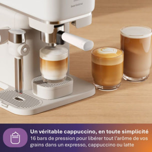 Machine à expresso PHILIPS Baristina Latte BAR400/00 - Blanc