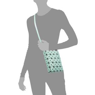 Aterno bolso bandolera y de mano de diseño geométrico.