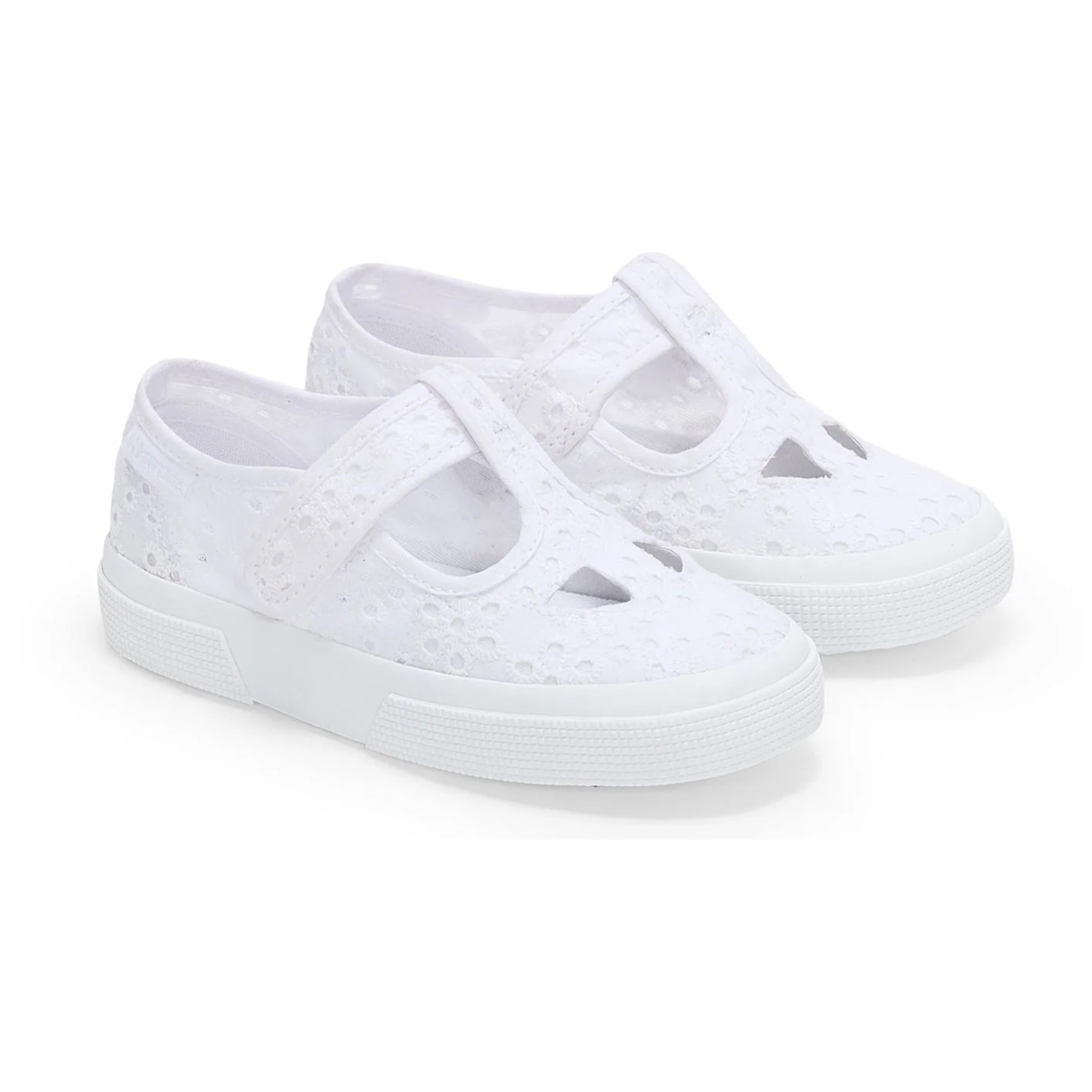 Sandalias Superga Niña 3663 Kids Cotton Sangallo Eyes Leggera
