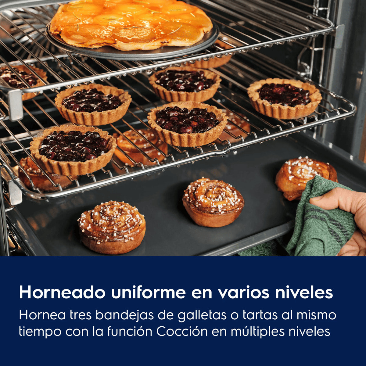 Electrolux Horno multifunción Serie 500 SurroundCook con limpieza pirolítica EBF4P46X