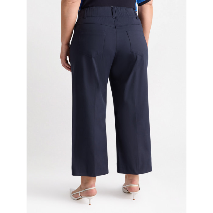Fiorella Rubino - Pantaloni cropped - Blu