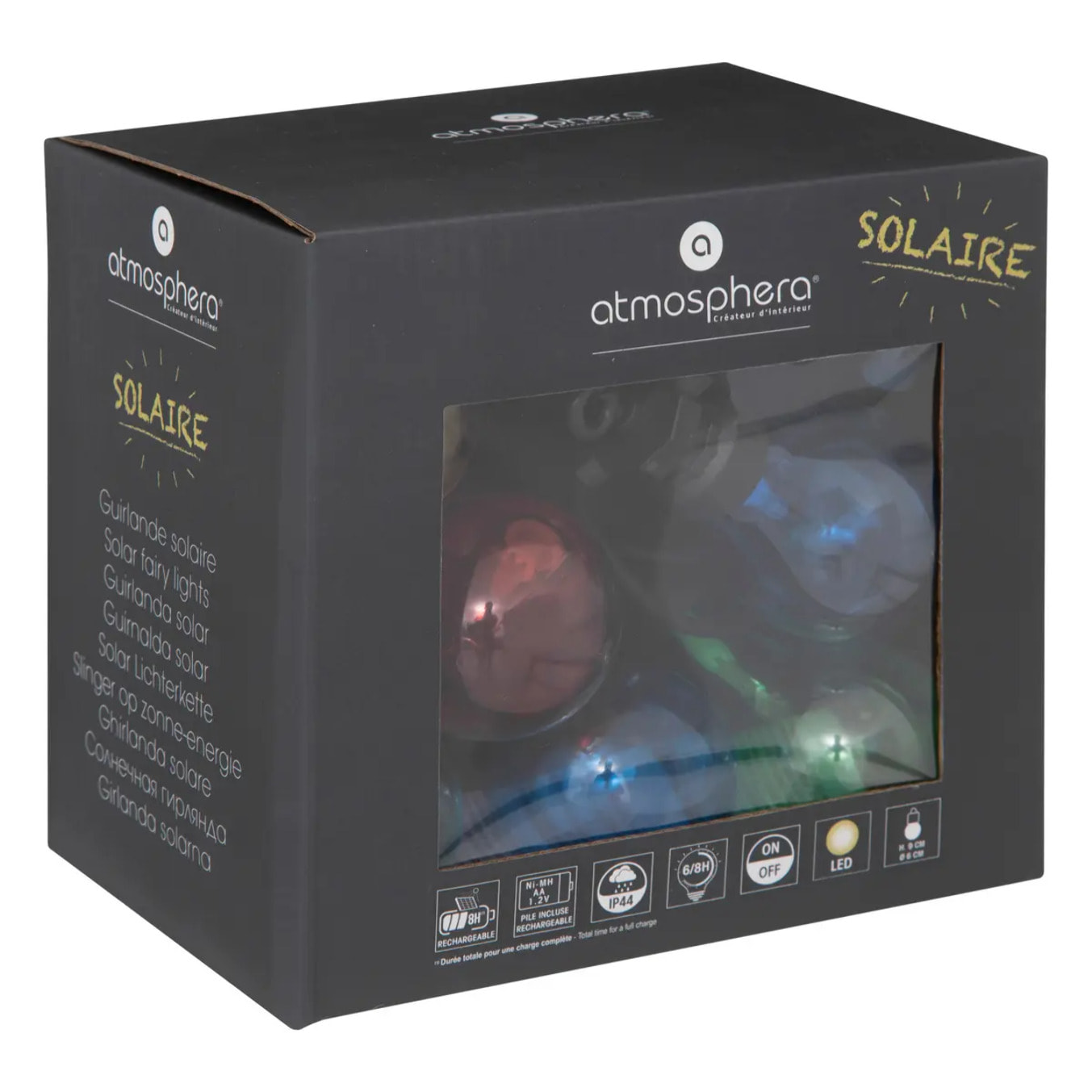 Guirlande LED outdoor multicolore L500cm