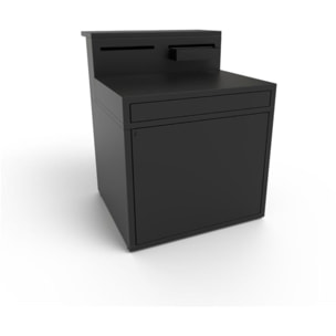 Meuble de cuisine extérieure FORGE ADOUR SDAF CBN desserte acier fermé Comptoir