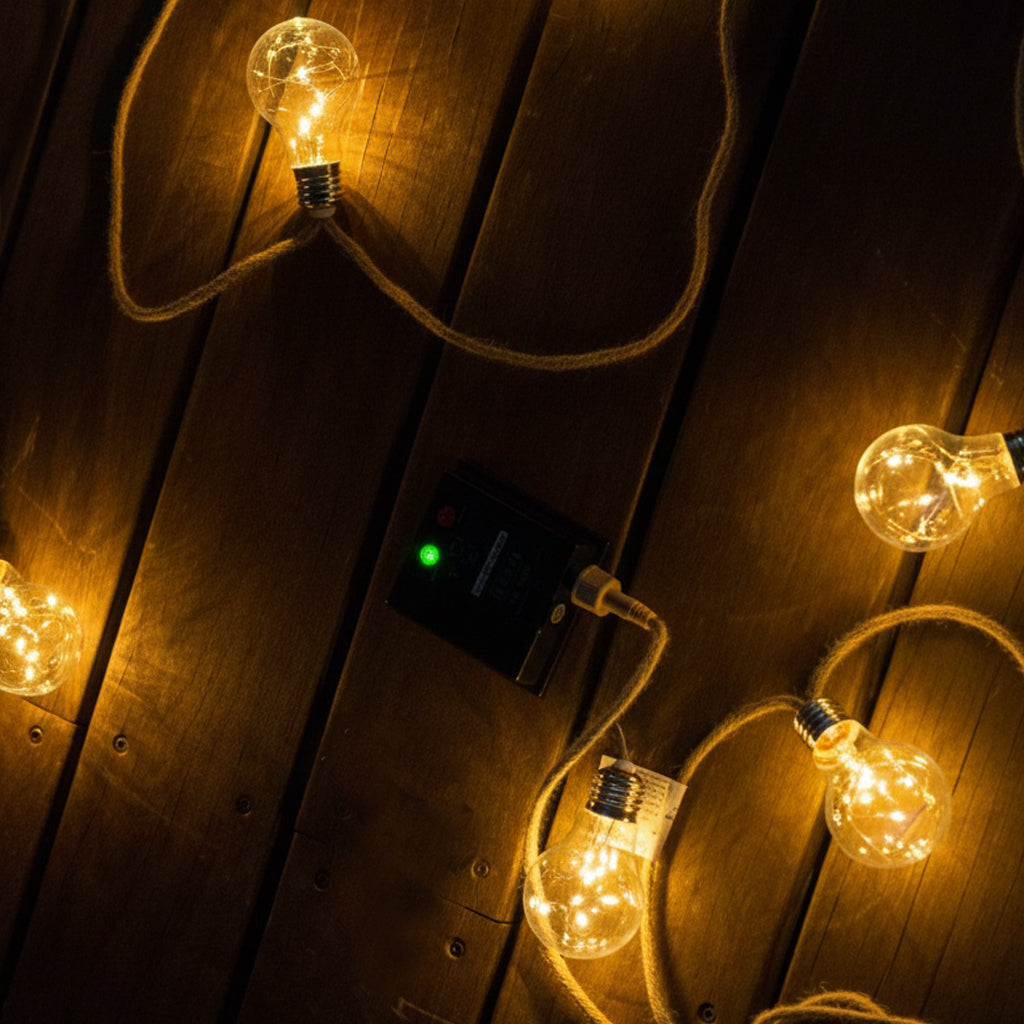 Guirlande solaire FANTASY STAR 10LED 8M