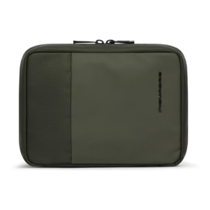 Piquadro Beauty case uomo modulare in tessuto riciclato