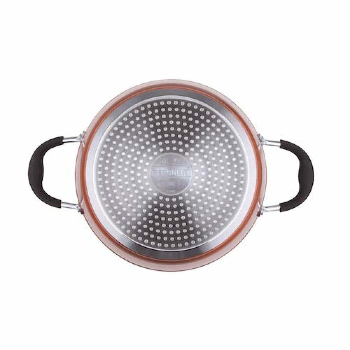 SET 5PC BATERIA DE COCINA ALUMINIO FORJADO IND PANDORA BG