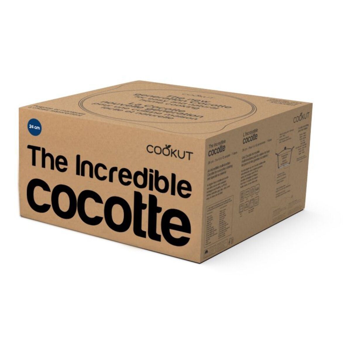 Cocotte COOKUT Coffret L'Incroyable Cocotte myrtille