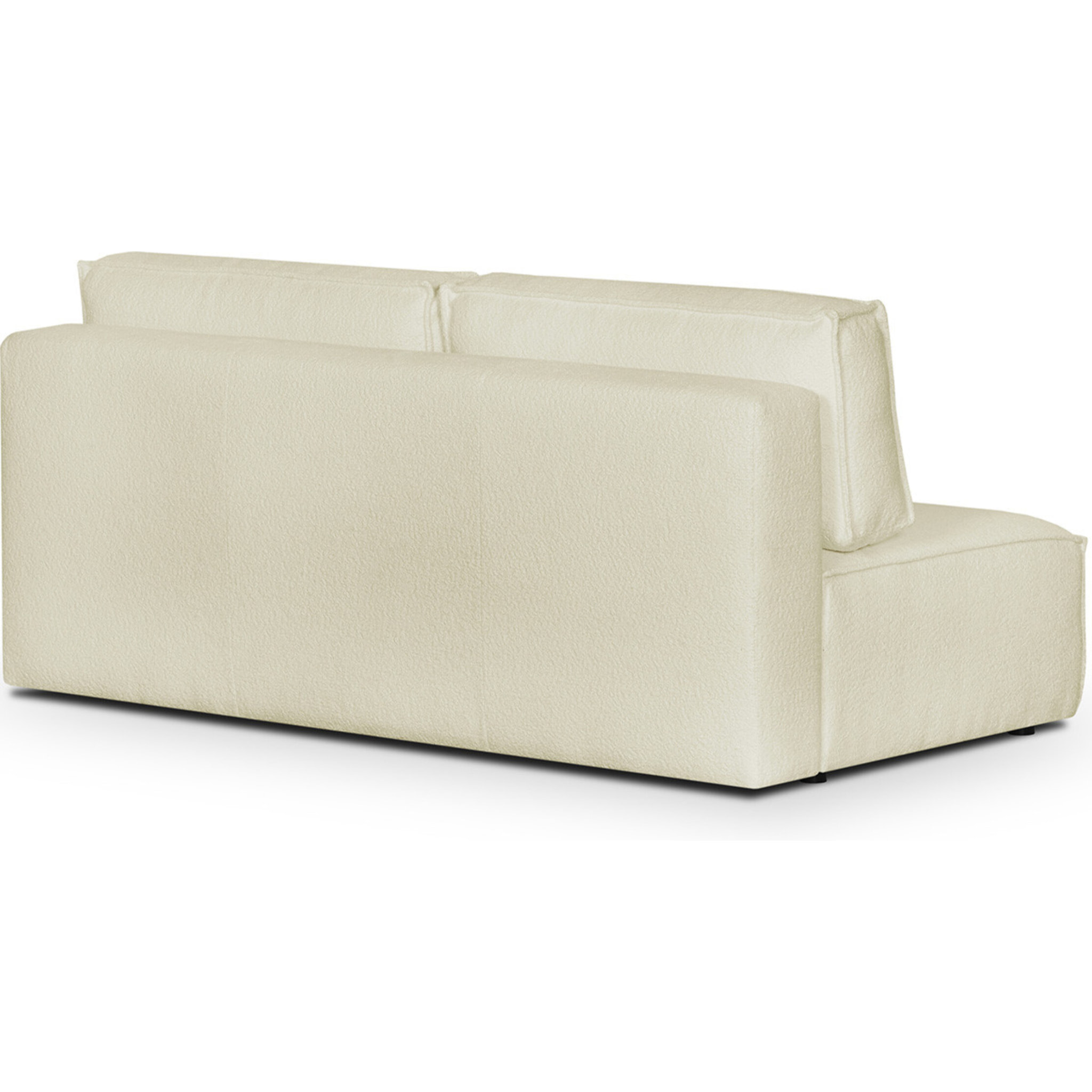 Module canapé 2 places en tissu bouclé - HARPER MOD