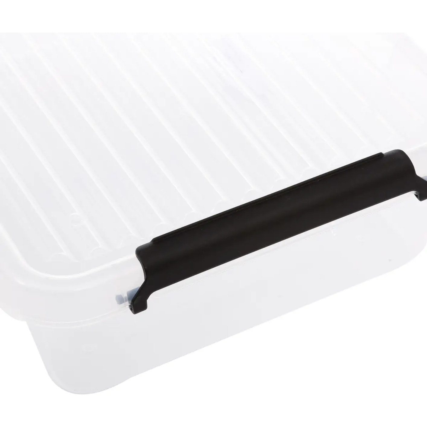 Boîte en plastique transparente 85L Clip N' Box