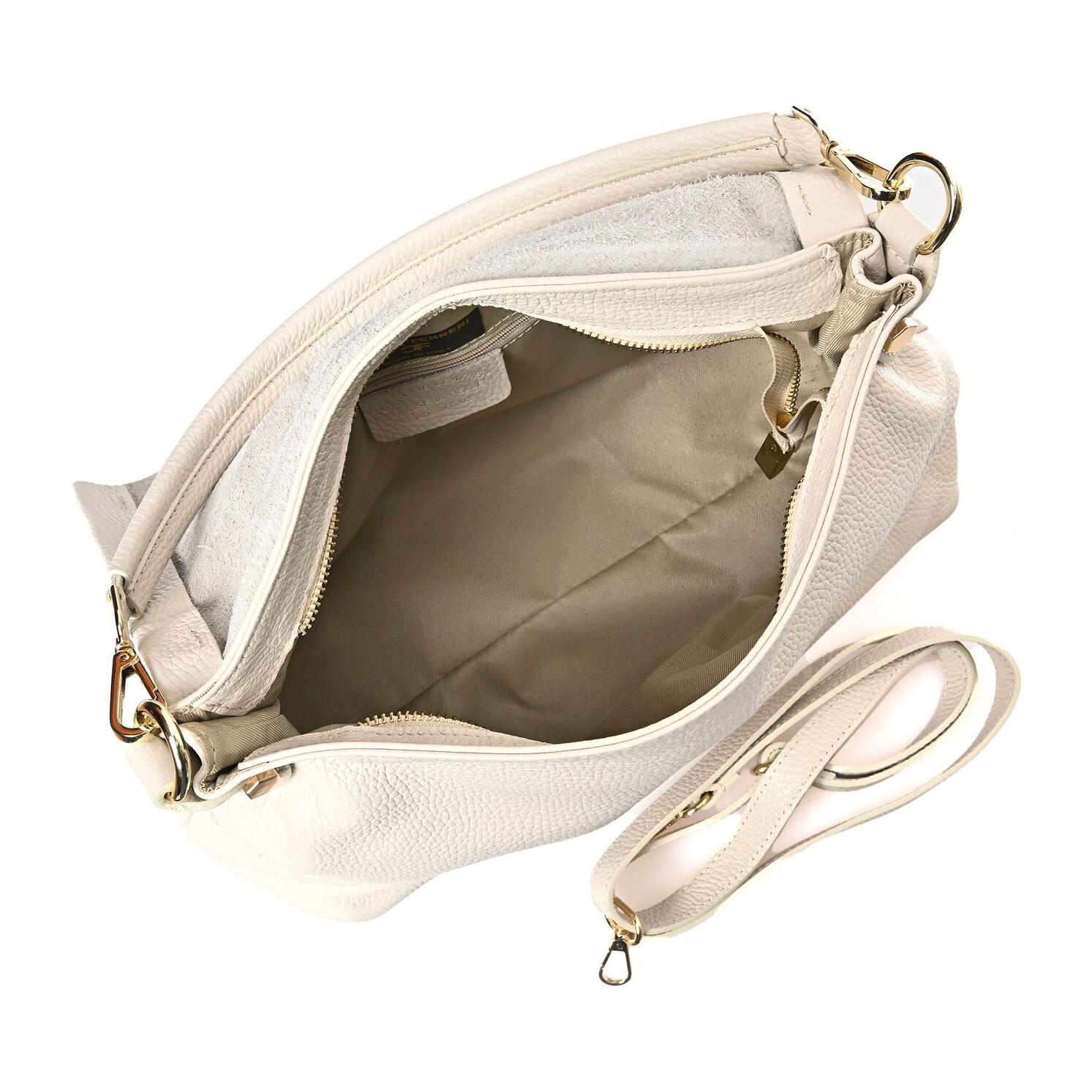 Borsa a mano Carla Ferreri Beige