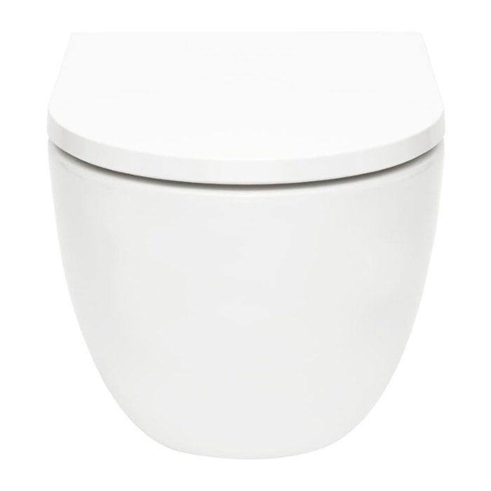 Duofix pack WC bâti-support + WC suspendu Swiss Aqua Technologies + plaque blanche (GEBSTFUWT01-FR)