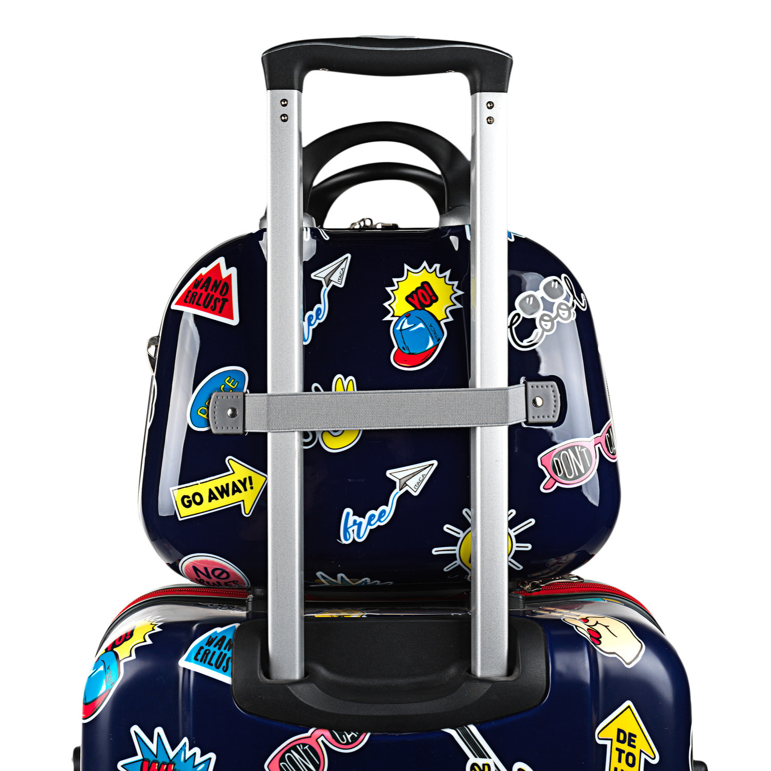 Juego De Maletas Pc Infantiles Itaca Ural Marino