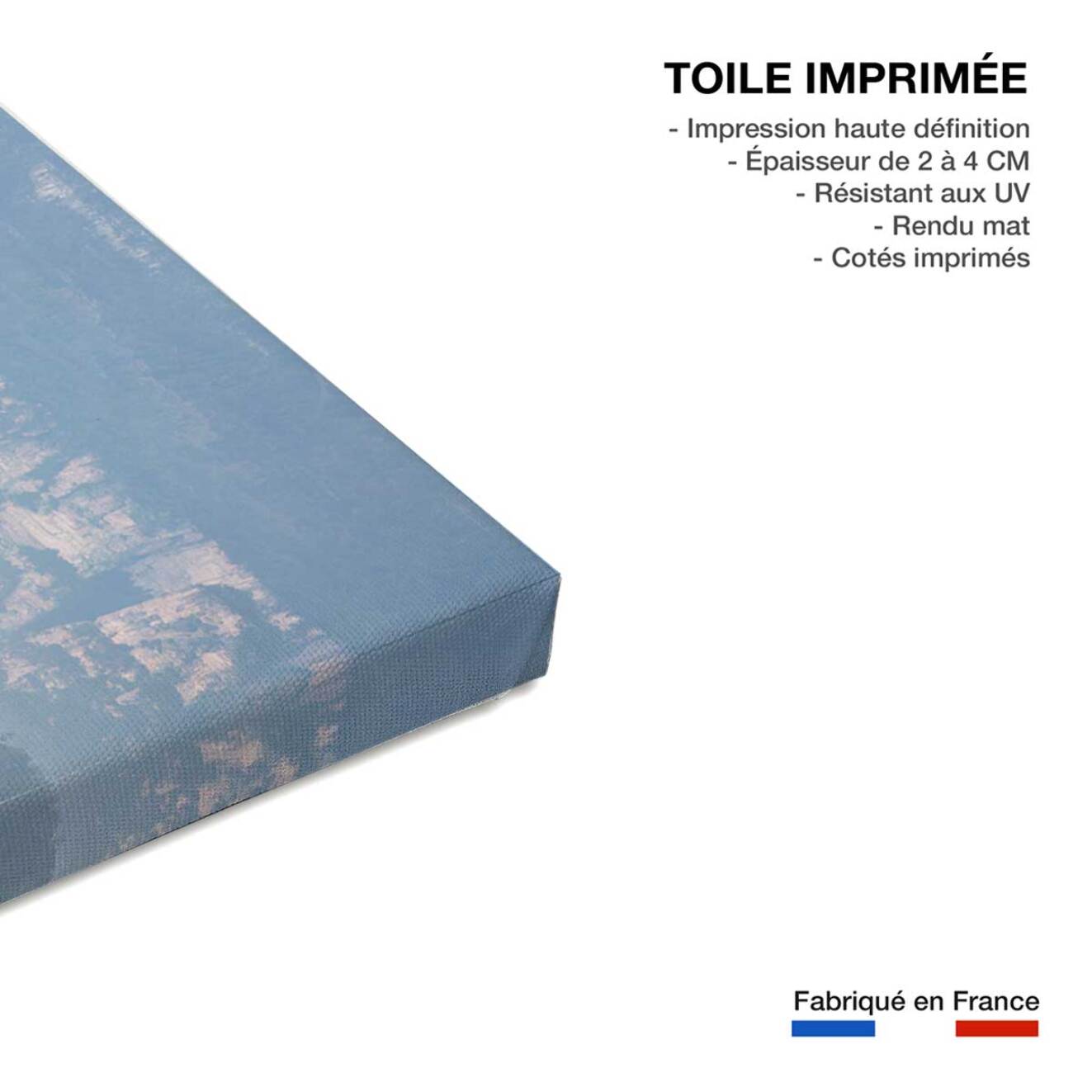 Tableau Roches en Asie Toile imprimée