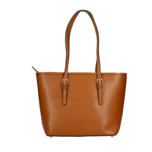 Borsa a spalla da donna - Modello Michelle - Vera pelle - 26.0 x 23.0 x 12.0 cm