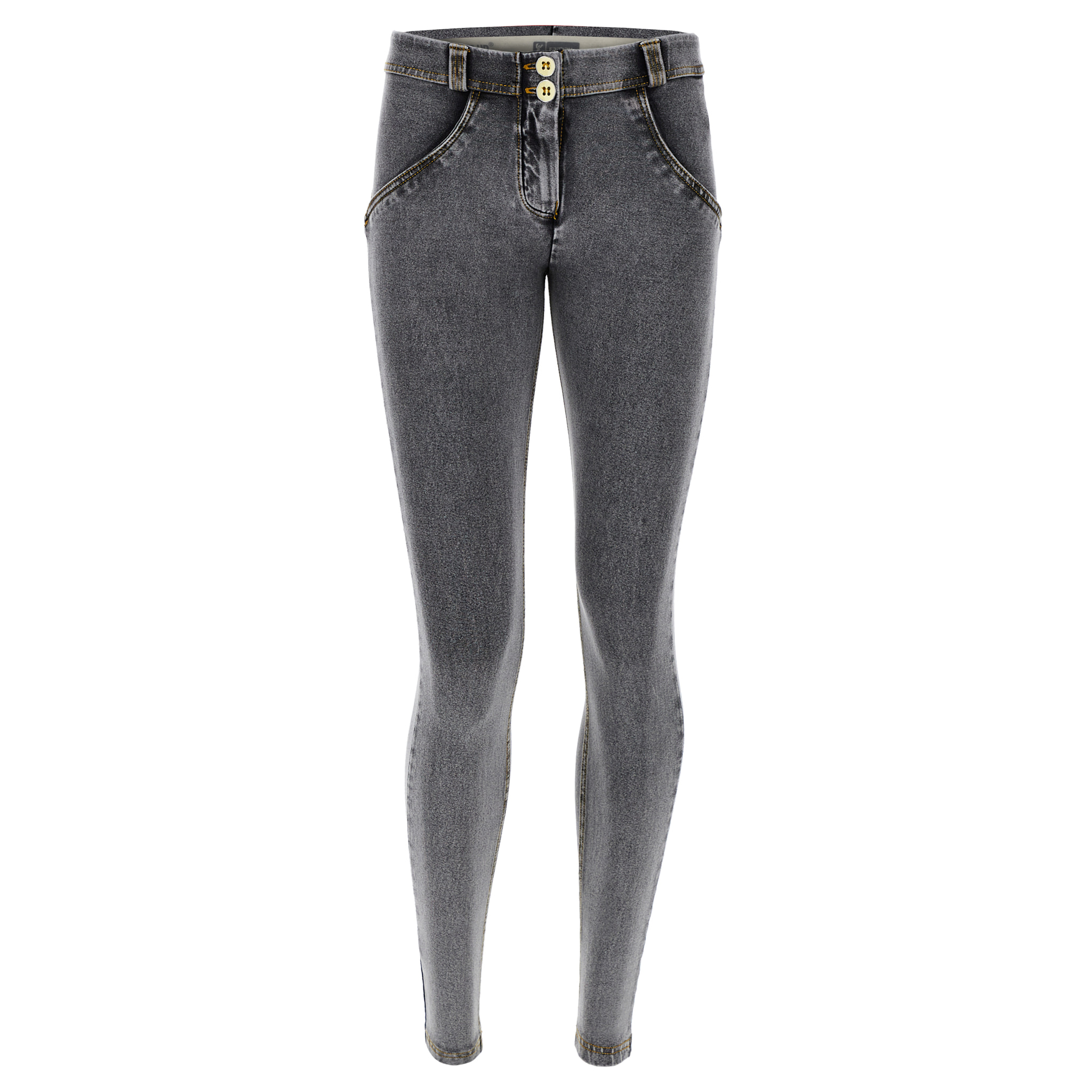 Jeggings push up WR.UP® superskinny jersey-denim organico